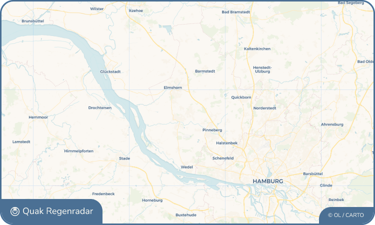 Quak Regenradar-Widget Tornesch