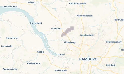 Regenradar Vorschaubild - Aktuelle Niederschläge in Tornesch und Umgebung
