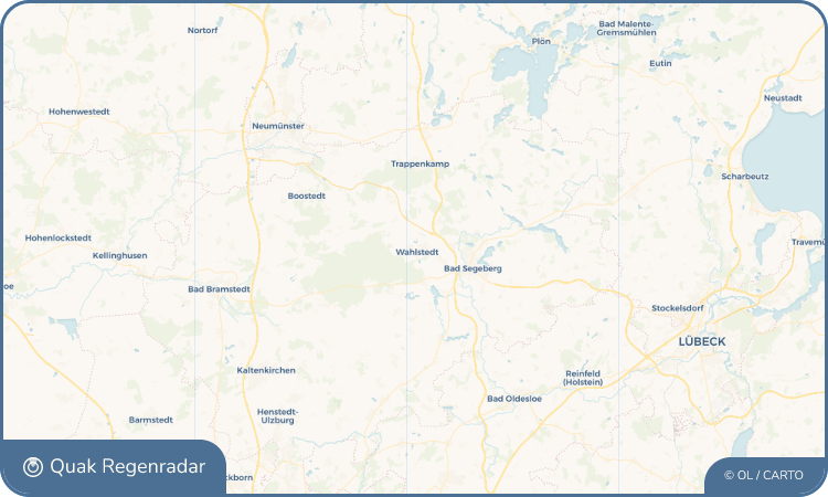 Regenradar-Widget für Wahlstedt