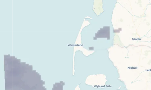 Regenradar Vorschaubild - Aktuelle Niederschläge in Westerland und Umgebung