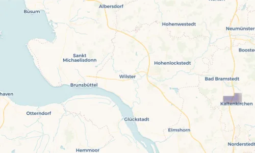 Regenradar Vorschaubild - Aktuelle Niederschläge in Wilster und Umgebung