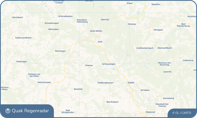 Quak Regenradar-Widget Ahlstädt