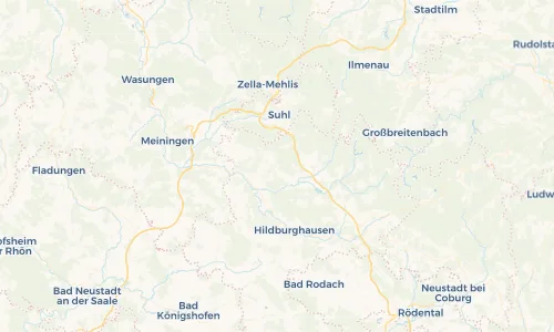 Regenradar Vorschaubild - Aktuelle Niederschläge in Ahlstädt und Umgebung