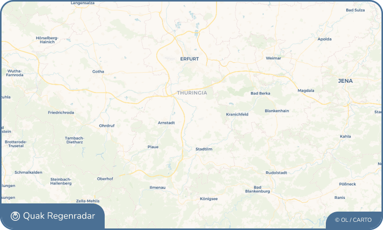 Quak Regenradar-Widget Alkersleben