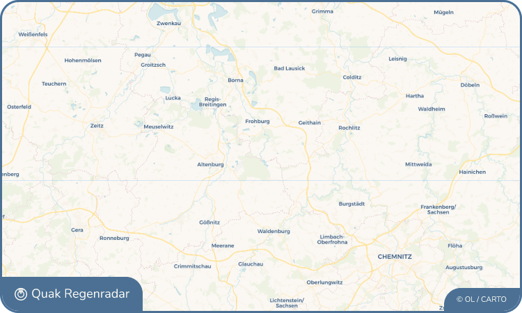 Regenradar-Widget für Altmörbitz