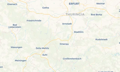 Regenradar Vorschaubild - Aktuelle Niederschläge in Angelroda und Umgebung