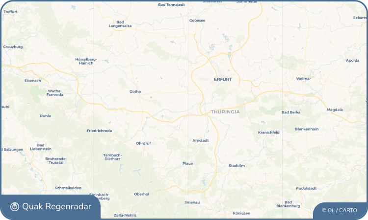 Quak Regenradar-Widget Apfelstädt