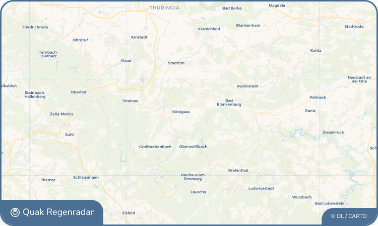 Quak Regenradar-Widget Aschau