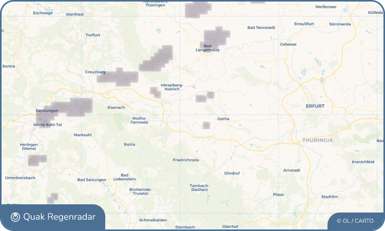 Quak Regenradar-Widget Aspach