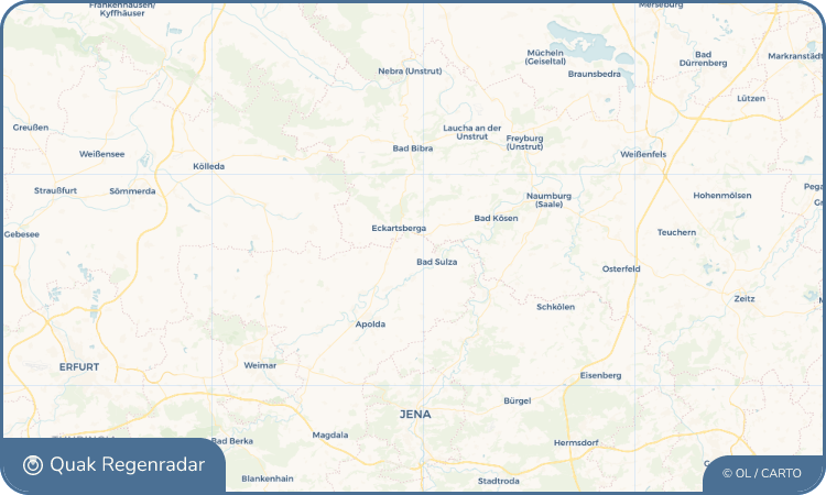 Quak Regenradar-Widget Auerstedt