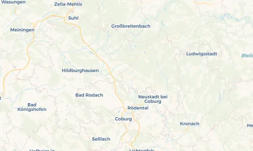 Regenradar Vorschaubild - Aktuelle Niederschläge in Bachfeld und Umgebung