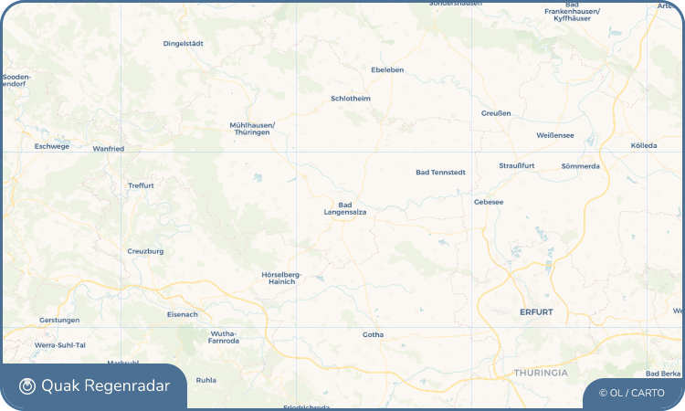 Quak Regenradar-Widget Bad Langensalza