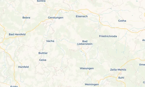Regenradar Vorschaubild - Aktuelle Niederschläge in Bad Salzungen und Umgebung