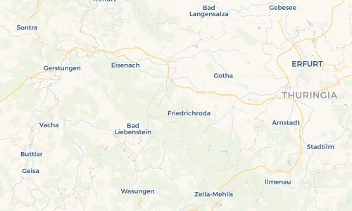 Regenradar Vorschaubild - Aktuelle Niederschläge in Bad Tabarz und Umgebung