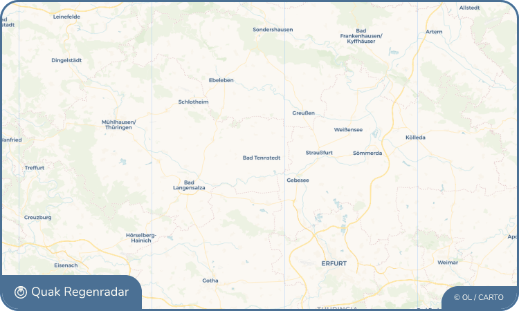 Quak Regenradar-Widget Bad Tennstedt
