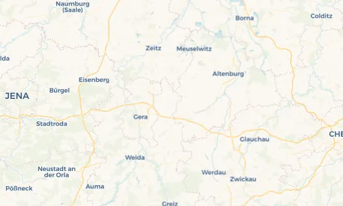 Regenradar Vorschaubild - Aktuelle Niederschläge in Baldenhain und Umgebung