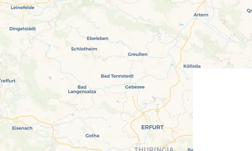 Regenradar Vorschaubild - Aktuelle Niederschläge in Ballhausen und Umgebung