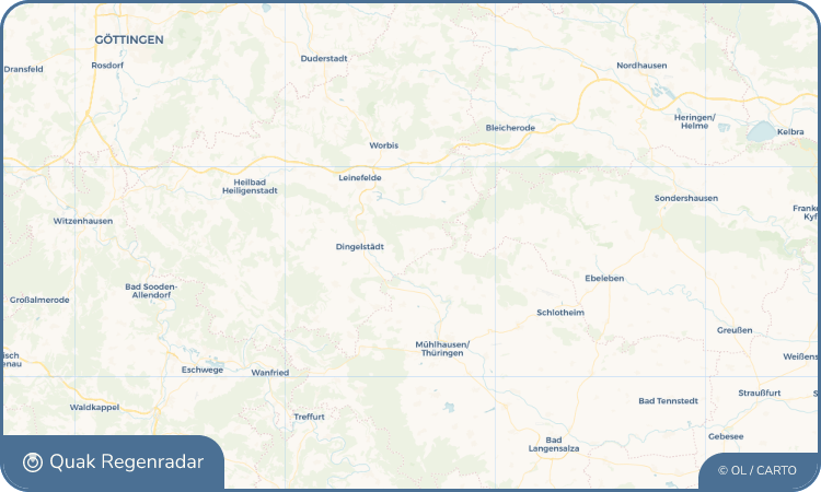 Quak Regenradar-Widget Beberstedt
