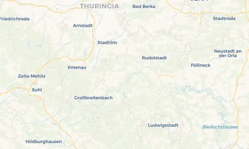 Regenradar Vorschaubild - Aktuelle Niederschläge in Bechstedt und Umgebung