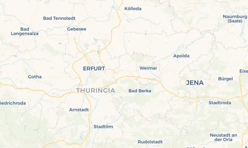 Regenradar Vorschaubild - Aktuelle Niederschläge in Bechstedtstraß und Umgebung