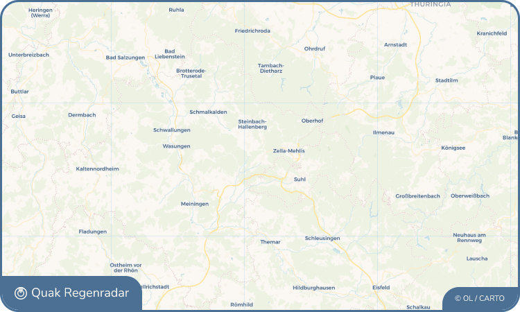 Quak Regenradar-Widget Benshausen