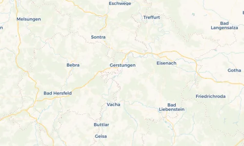 Regenradar Vorschaubild - Aktuelle Niederschläge in Berka/Werra und Umgebung
