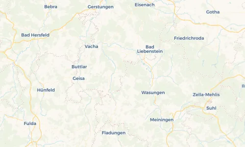 Regenradar Vorschaubild - Aktuelle Niederschläge in Bernshausen und Umgebung