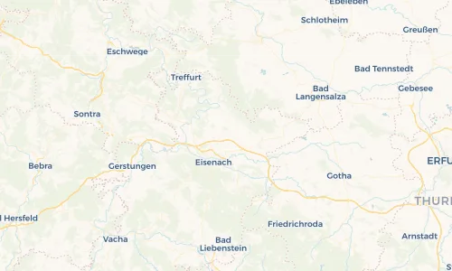 Regenradar Vorschaubild - Aktuelle Niederschläge in Berteroda und Umgebung