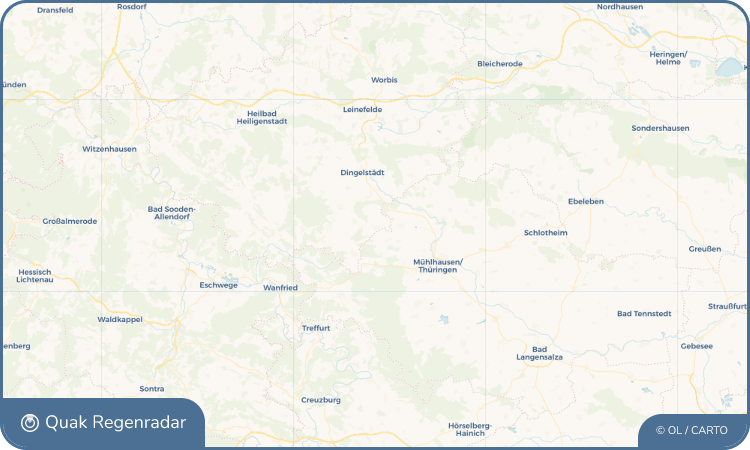 Quak Regenradar-Widget Bickenriede