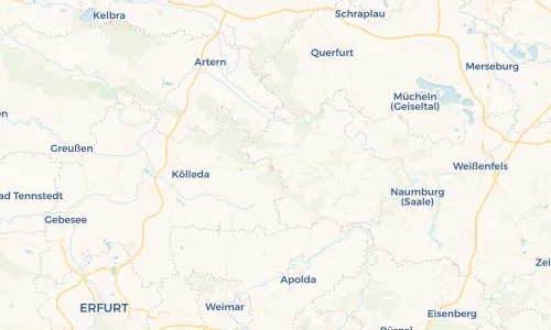 Regenradar Vorschaubild - Aktuelle Niederschläge in Billroda und Umgebung