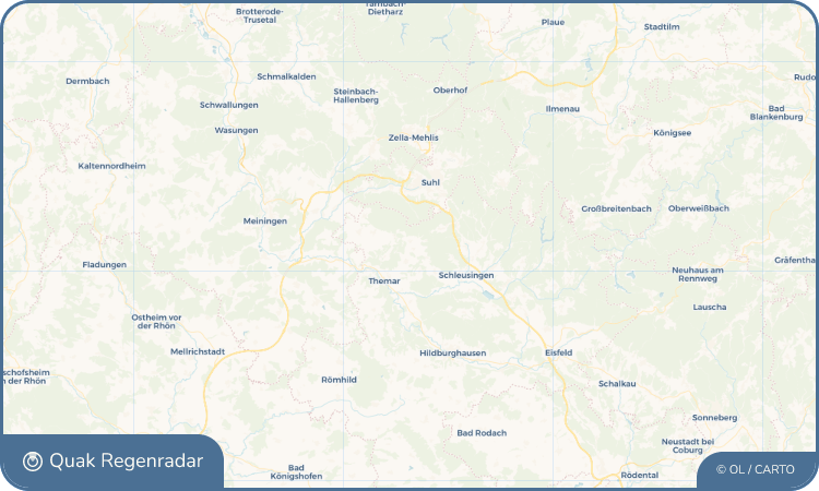 Quak Regenradar-Widget Bischofrod