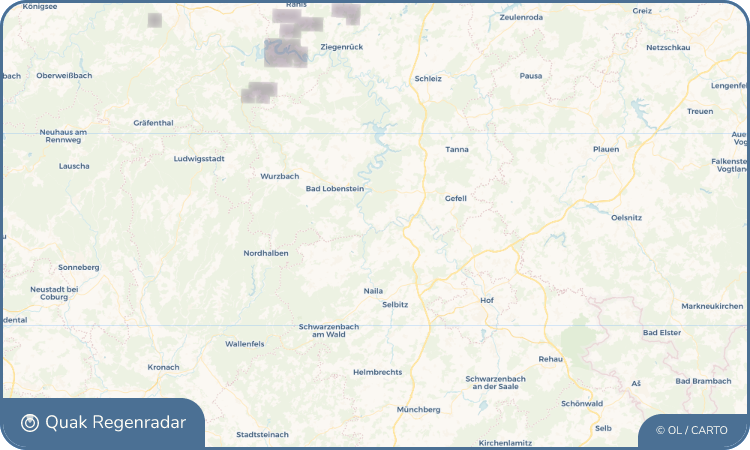 Quak Regenradar-Widget Blankenberg