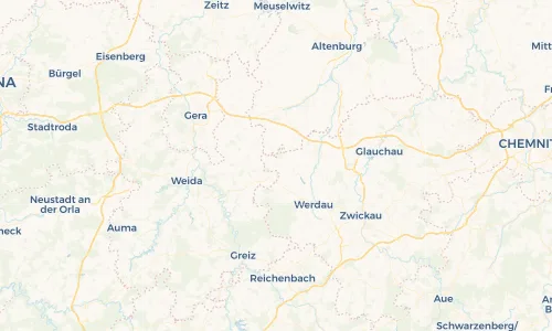 Regenradar Vorschaubild - Aktuelle Niederschläge in Blankenhain und Umgebung