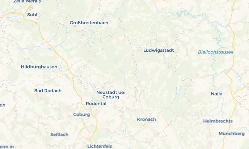 Regenradar Vorschaubild - Aktuelle Niederschläge in Blechhammer und Umgebung