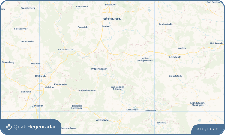 Quak Regenradar-Widget Bornhagen