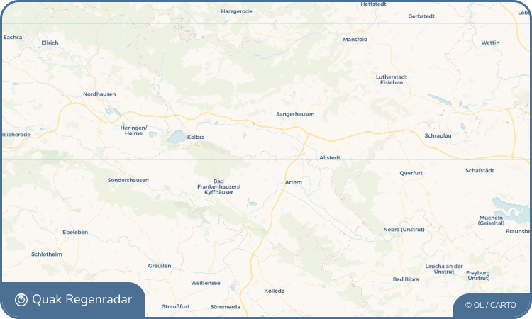 Quak Regenradar-Widget Borxleben