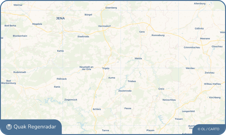 Quak Regenradar-Widget Braunsdorf