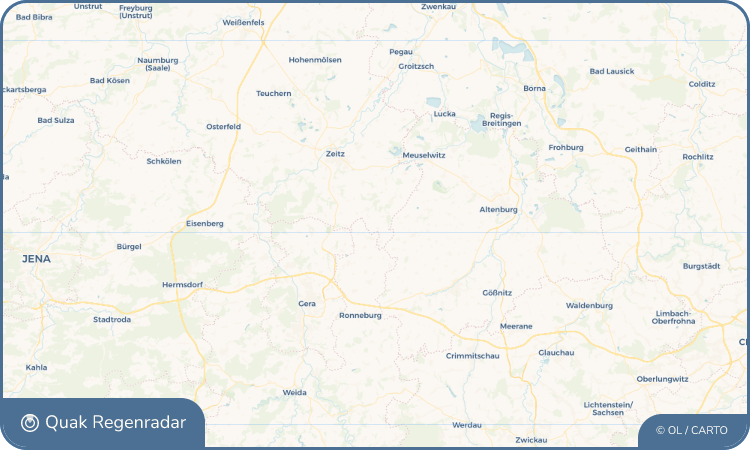 Quak Regenradar-Widget Bröckau