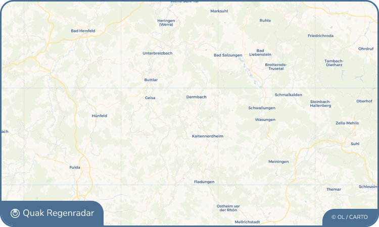 Quak Regenradar-Widget Brunnhartshausen