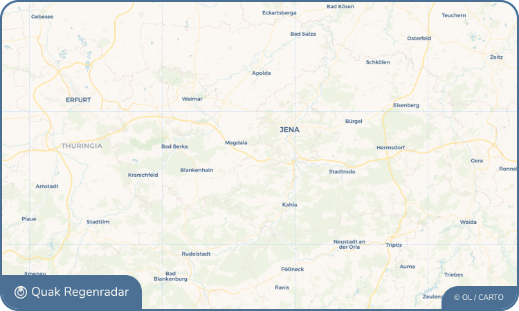 Quak Regenradar-Widget Bucha