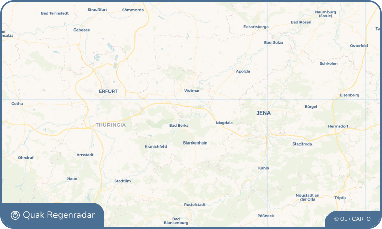 Quak Regenradar-Widget Buchfart