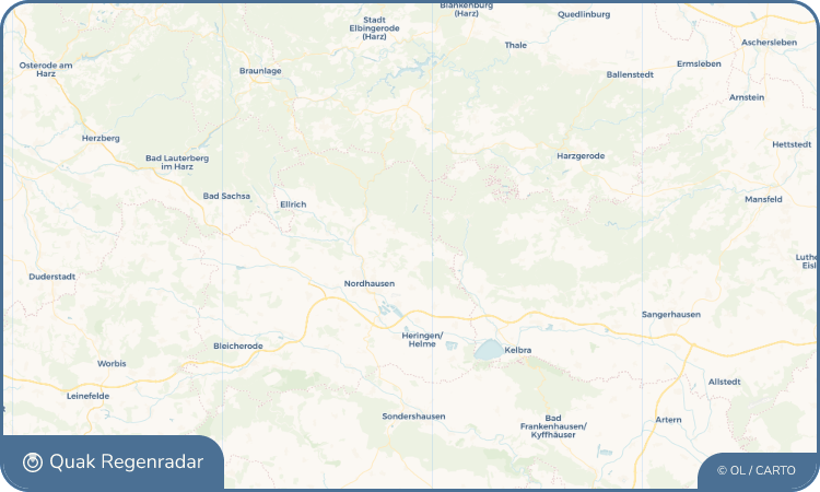 Quak Regenradar-Widget Buchholz/Harz