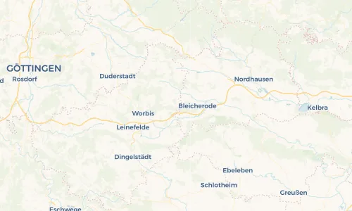 Regenradar Vorschaubild - Aktuelle Niederschläge in Buhla und Umgebung