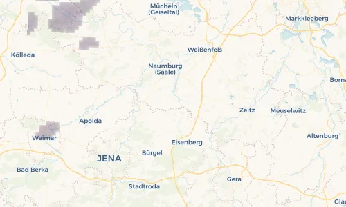Regenradar Vorschaubild - Aktuelle Niederschläge in Casekirchen und Umgebung