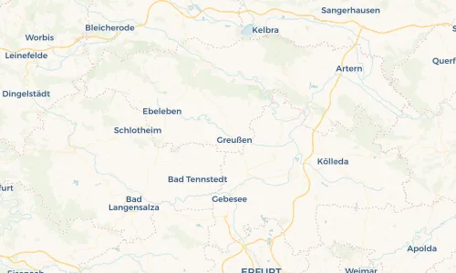 Regenradar Vorschaubild - Aktuelle Niederschläge in Clingen und Umgebung