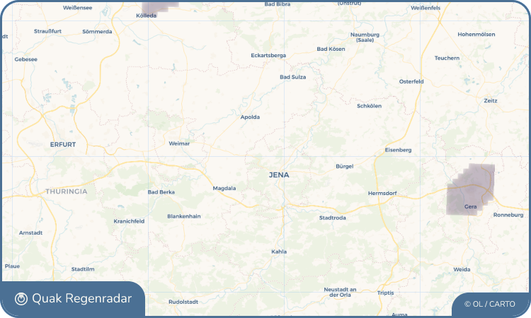 Quak Regenradar-Widget Cospeda