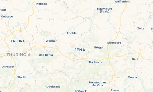 Regenradar Vorschaubild - Aktuelle Niederschläge in Cospeda und Umgebung