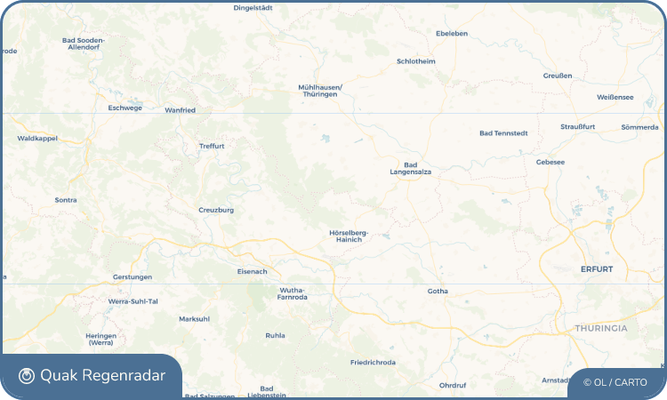 Regenradar-Widget für Craula