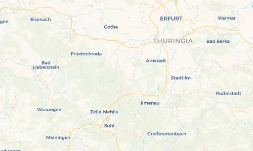 Regenradar Vorschaubild - Aktuelle Niederschläge in Crawinkel und Umgebung