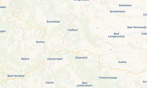 Regenradar Vorschaubild - Aktuelle Niederschläge in Creuzburg und Umgebung